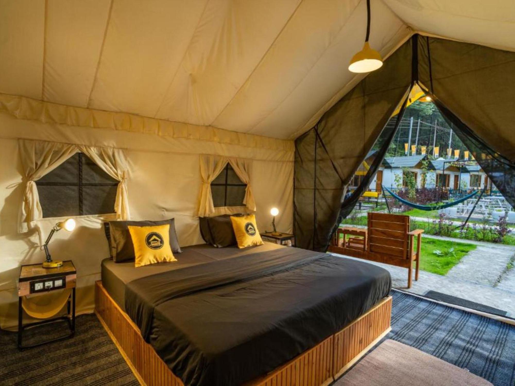 The Hosteller Kasol, Riverside Quarto foto